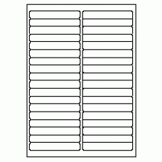 424 - Label Size 97mm x 15mm - 36 labels per sheet